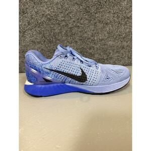 Nike LunarGlide 7 Ocean Fog/Black-Blue Grey-Sail Shoes, Size 8.5, Pre-owned